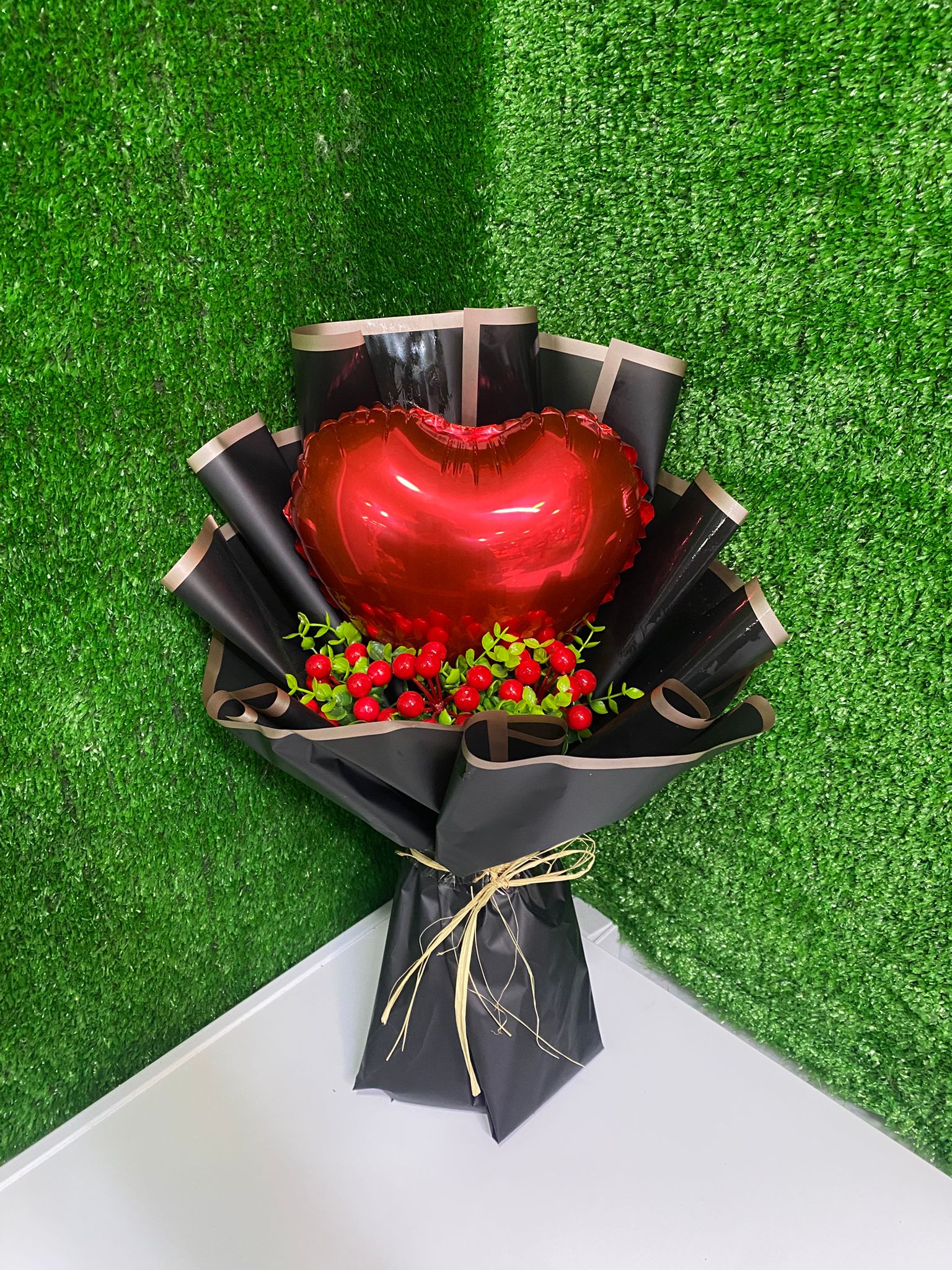 Kalp Parıltısı Mini Buket